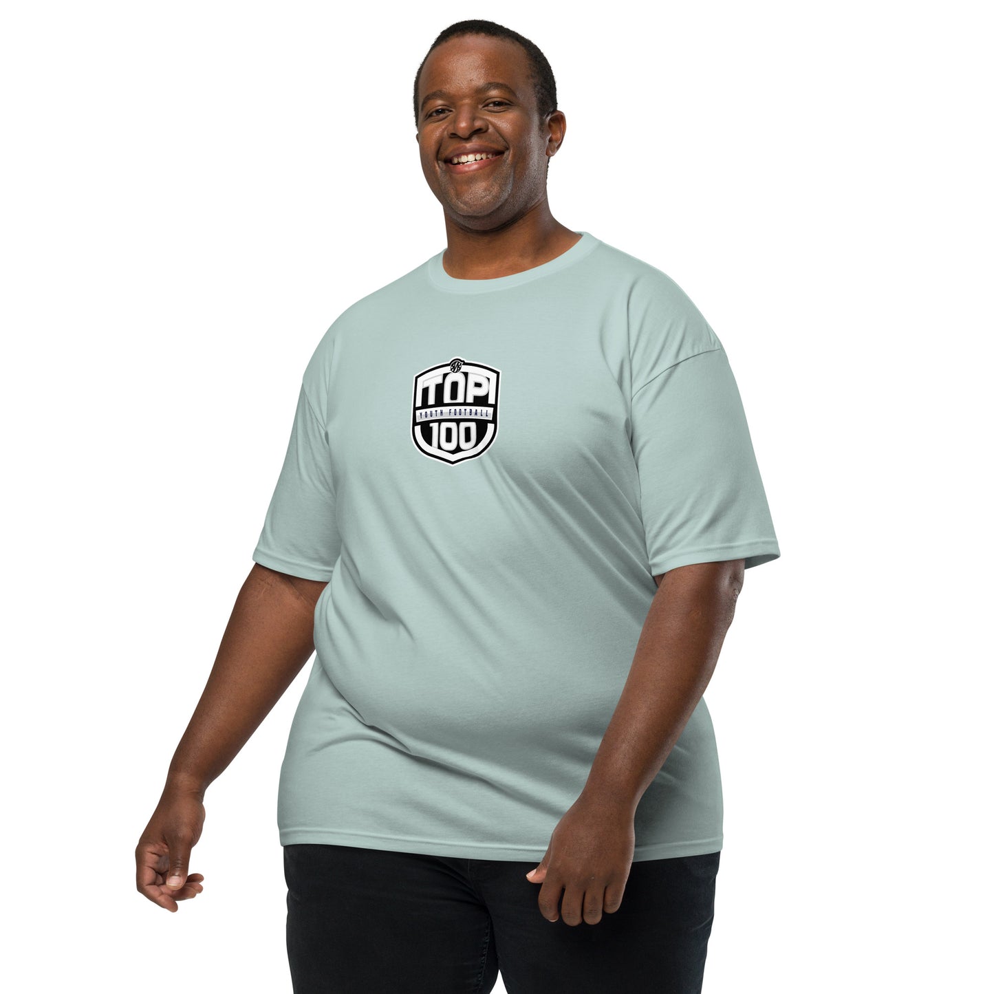 RNRTOP100 Men’s premium heavyweight tee