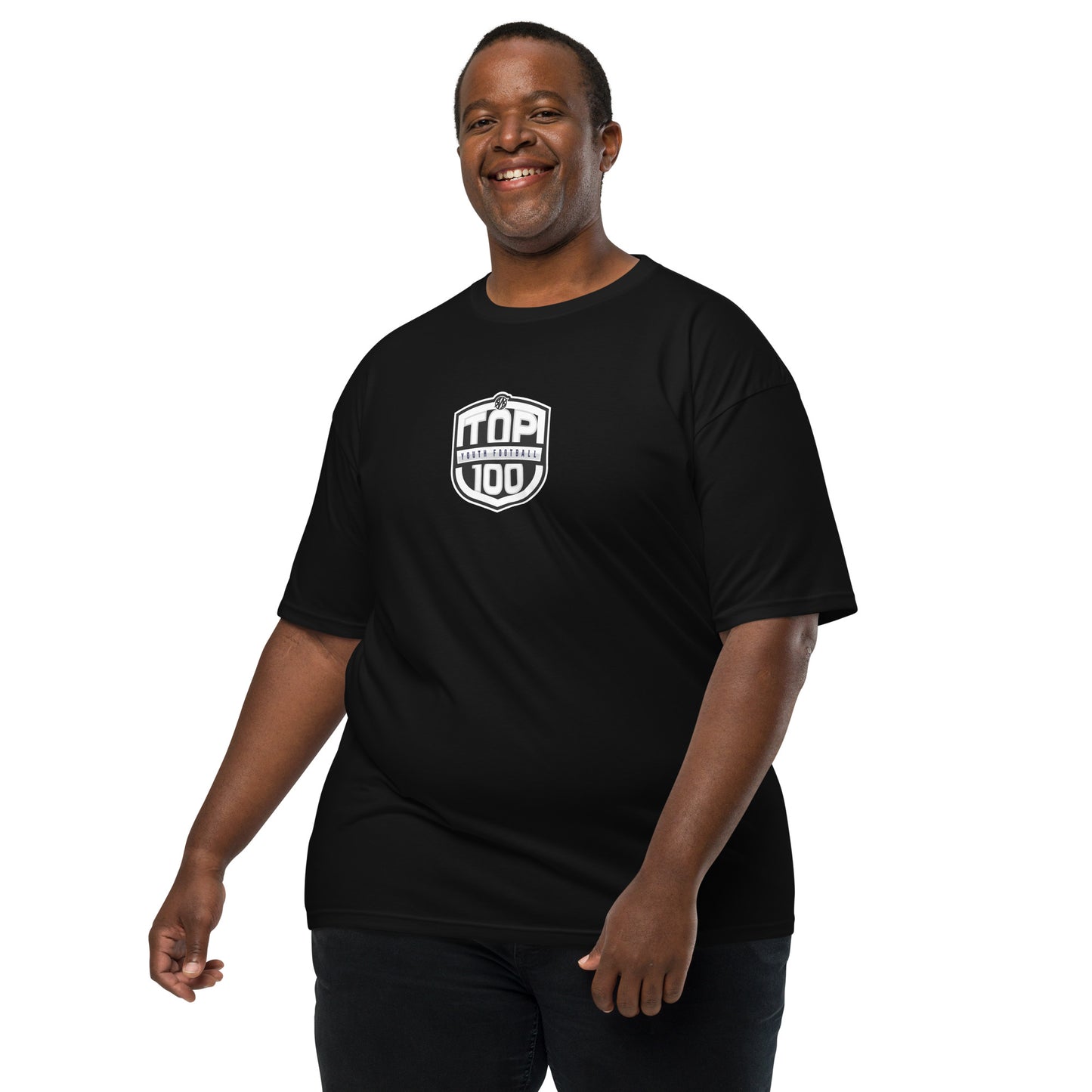 RNRTOP100 Men’s premium heavyweight tee