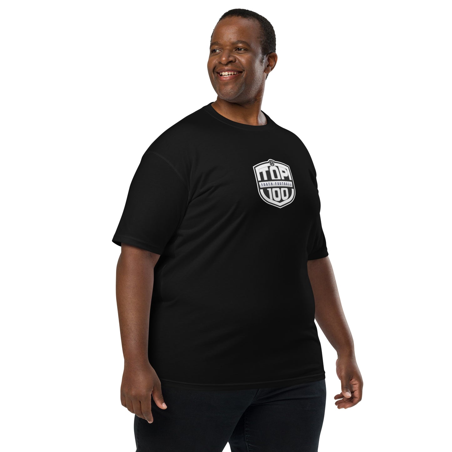 RNRTOP100 Men’s premium heavyweight tee