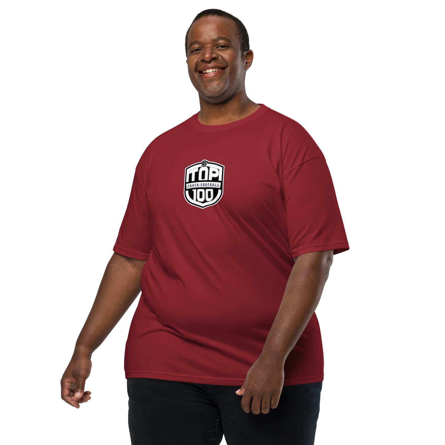 RNRTOP100 Men’s premium heavyweight tee