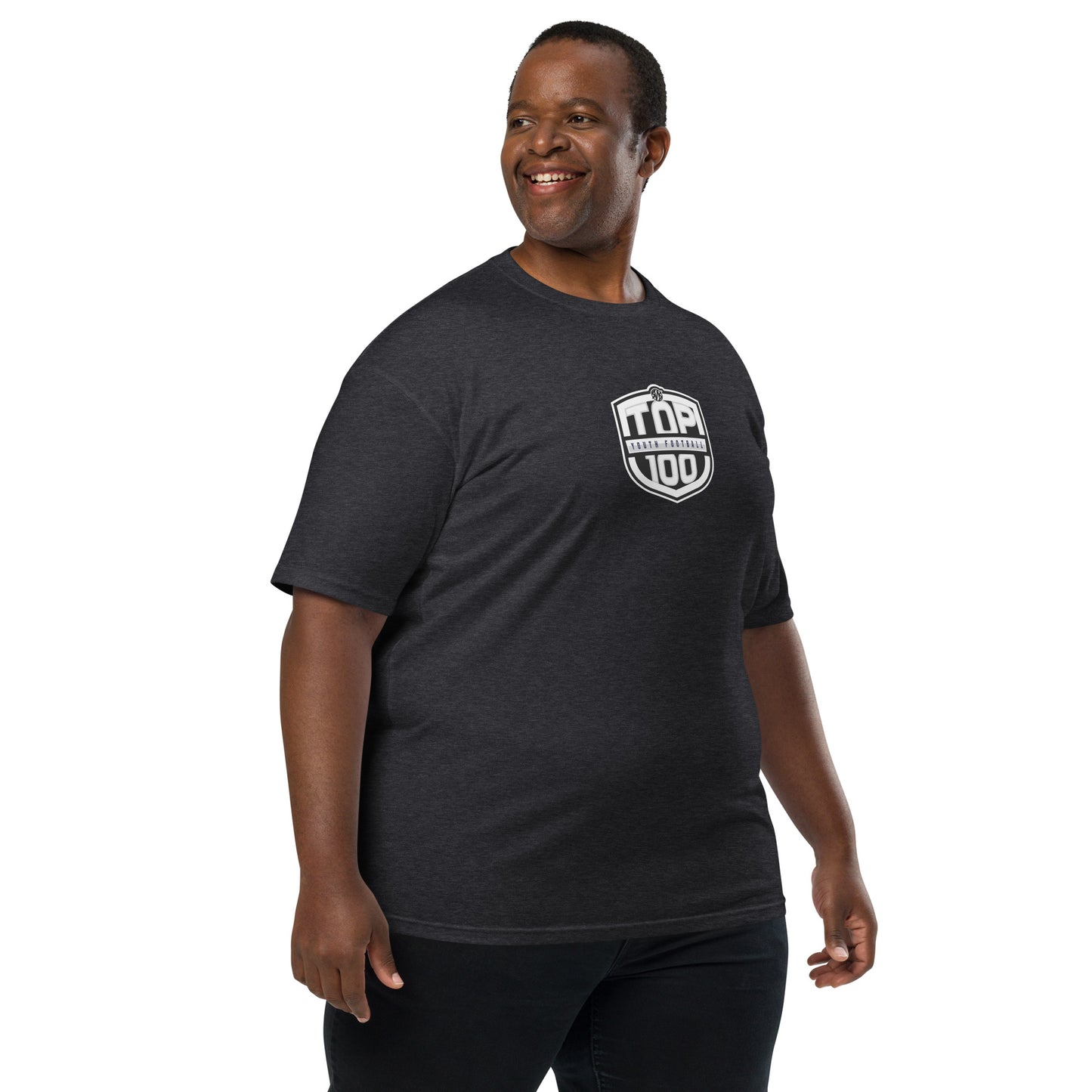 RNRTOP100 Men’s premium heavyweight tee