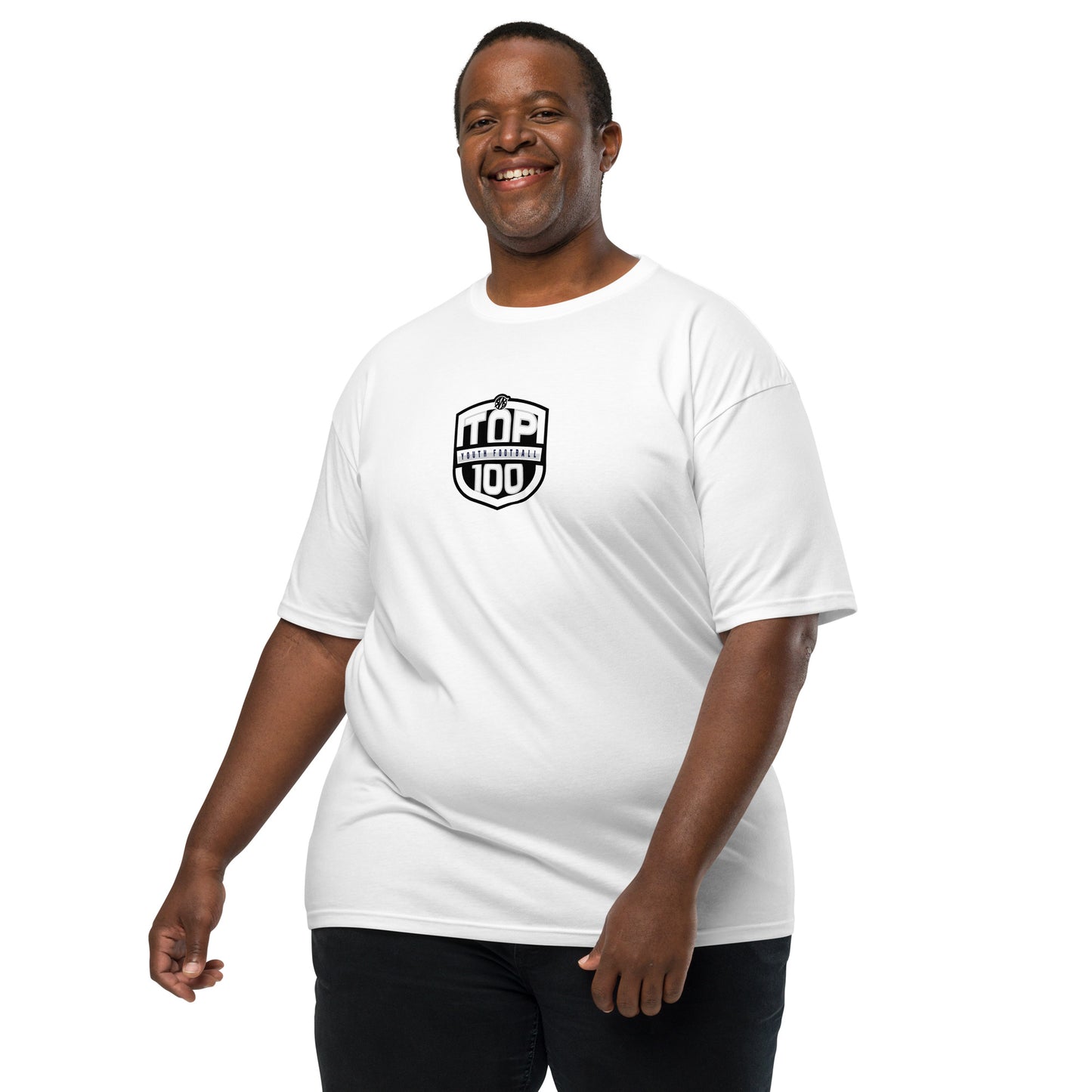 RNRTOP100 Men’s premium heavyweight tee