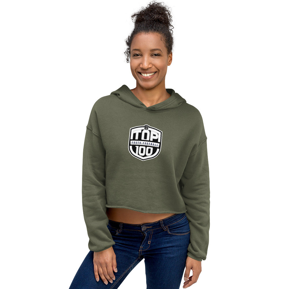 RNRTOP100 Crop Hoodie