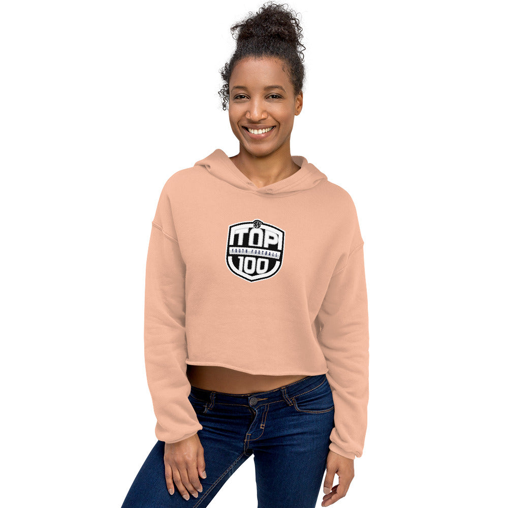 RNRTOP100 Crop Hoodie